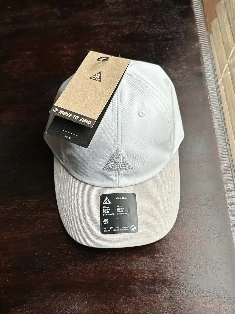 Nike ACG Club Unstructured Cap - Kids Size - College Grey